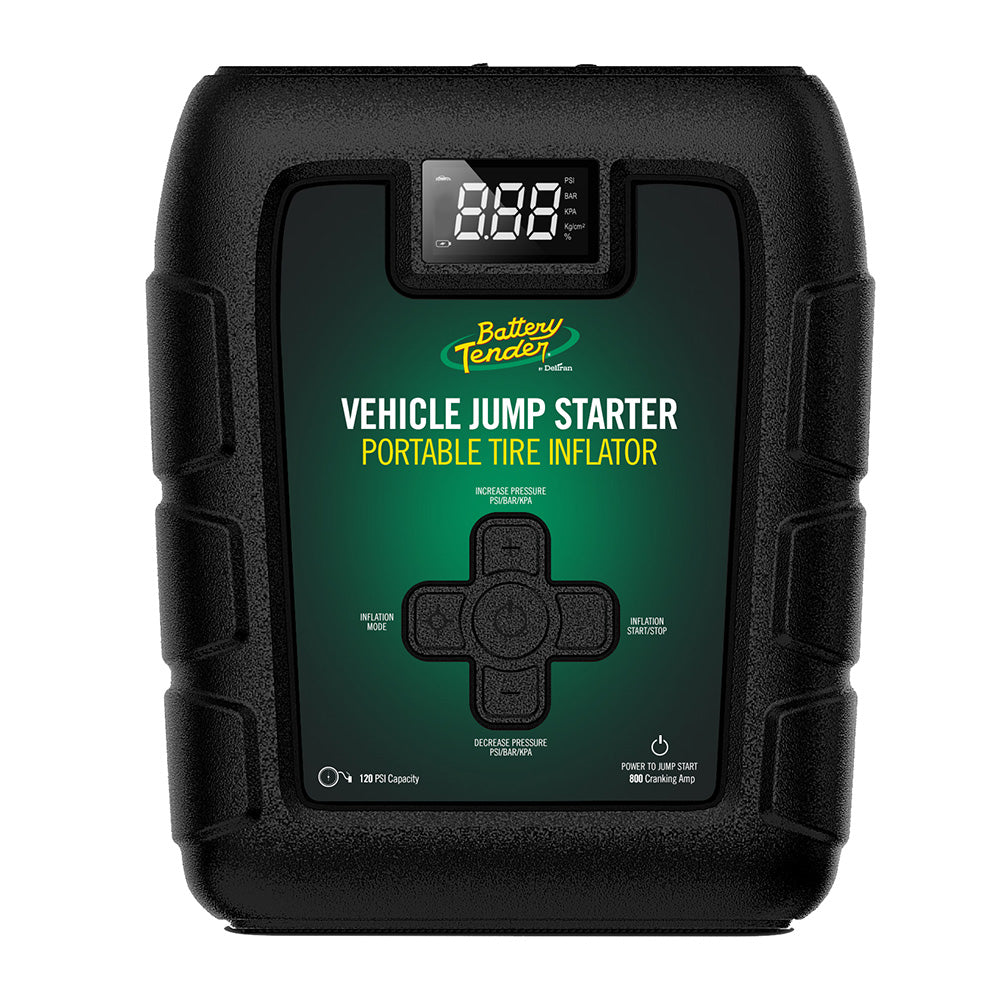 Battery Tender 800A Jump Starter 7200mAh Power Pack & 140 PSI Tire Inflator - view 1