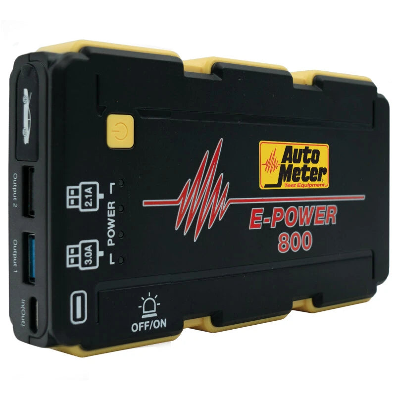 Autometer Jump Starter 12V Emergency Battery Pack 800A Peak/2220 MAH - view 3