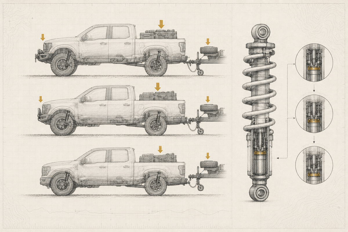 Spring Rate, Damping and Added Vehicle Weight