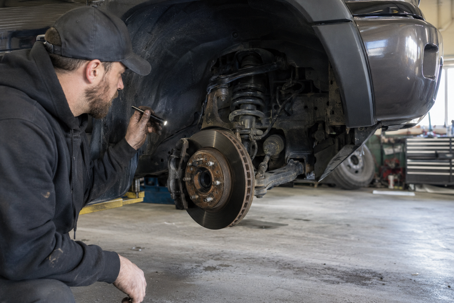 Brake Noise on a Working Truck: What We Listen For