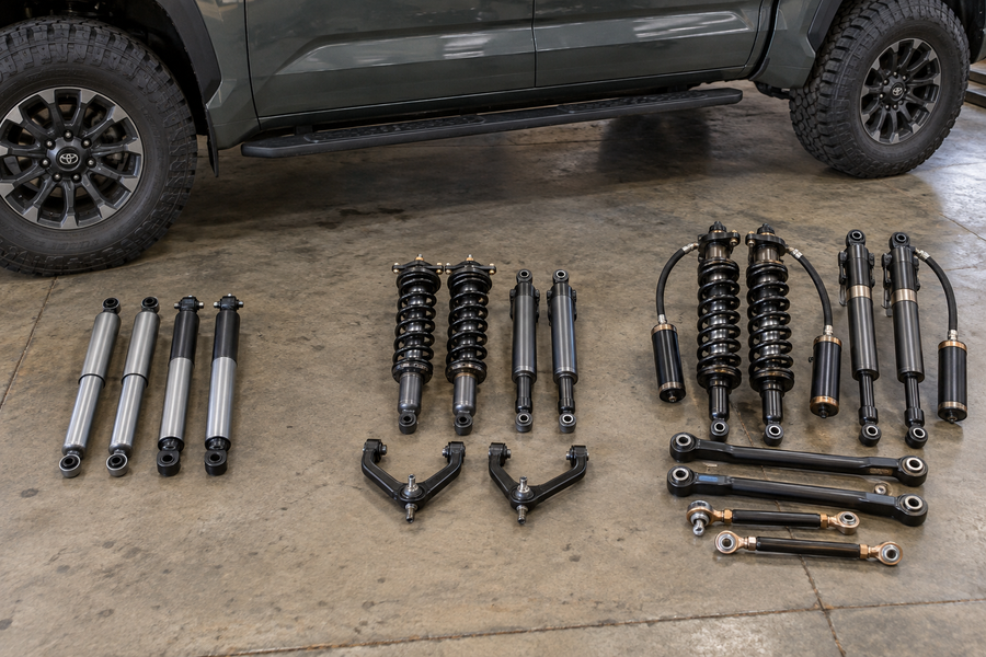 Tundra Suspension Stages: What Changes at $1,500, $3,000 and $6,000