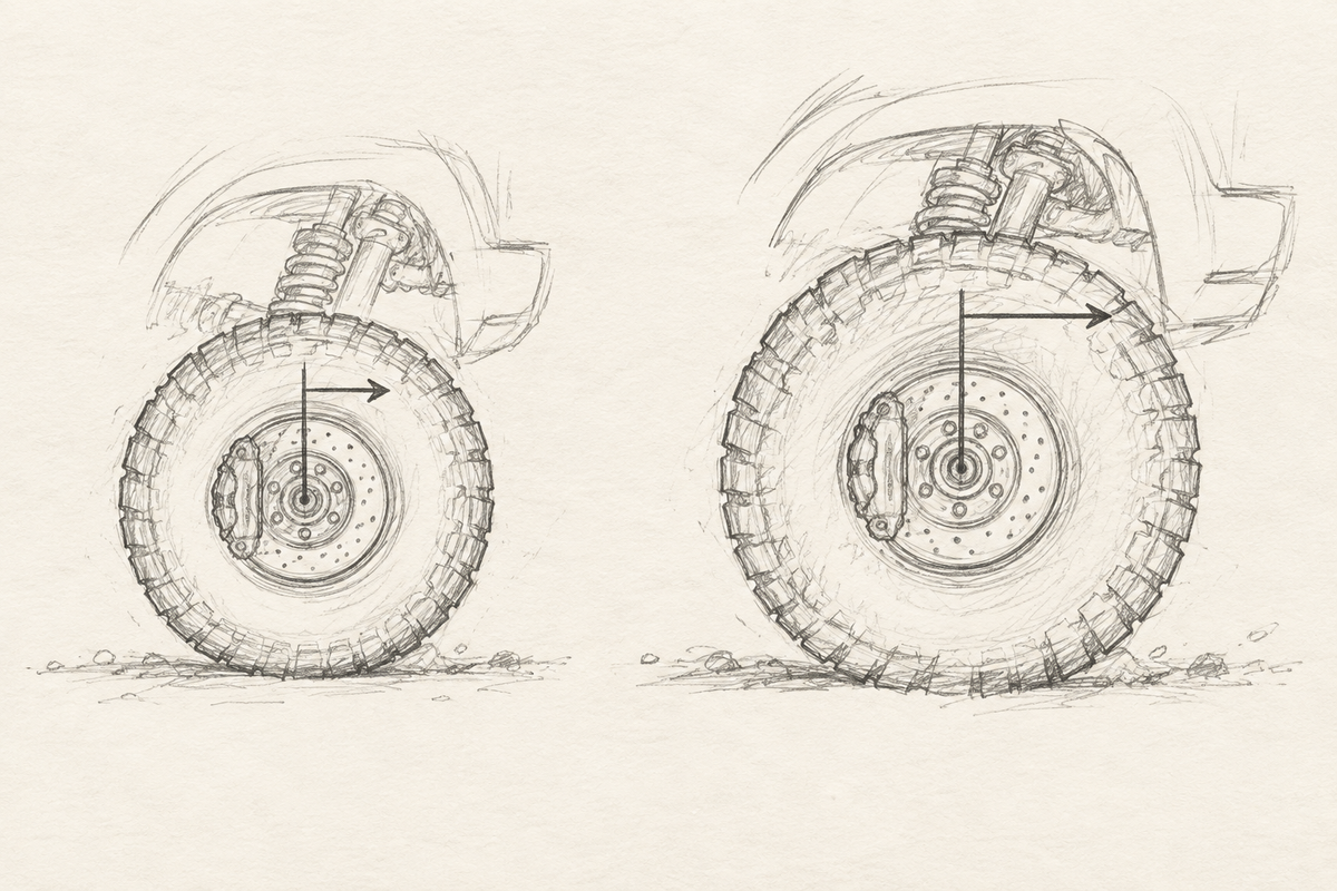 How 35- and 37-Inch Tires Change Raptor Braking