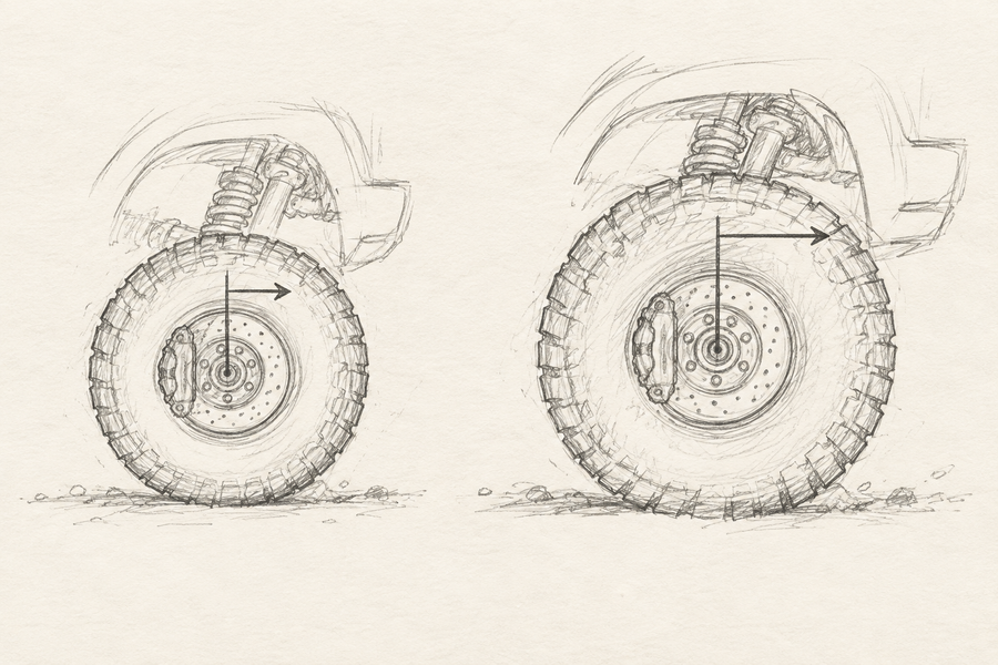 How 35- and 37-Inch Tires Change Raptor Braking