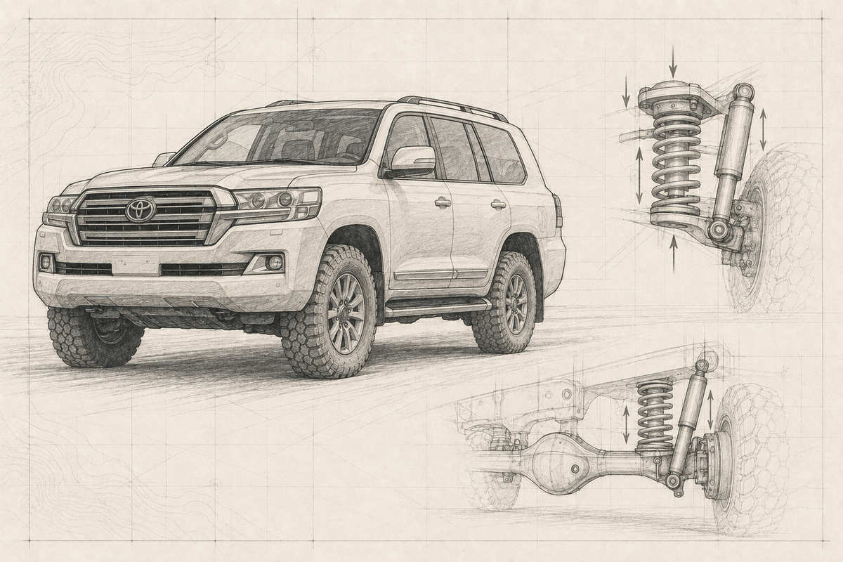 Graphite sketch: You May Not Need a New Land Cruiser. You May Need Yours Back.