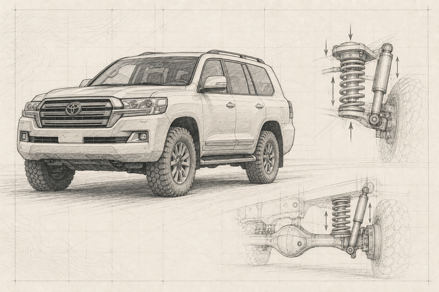 Graphite sketch: You May Not Need a New Land Cruiser. You May Need Yours Back.