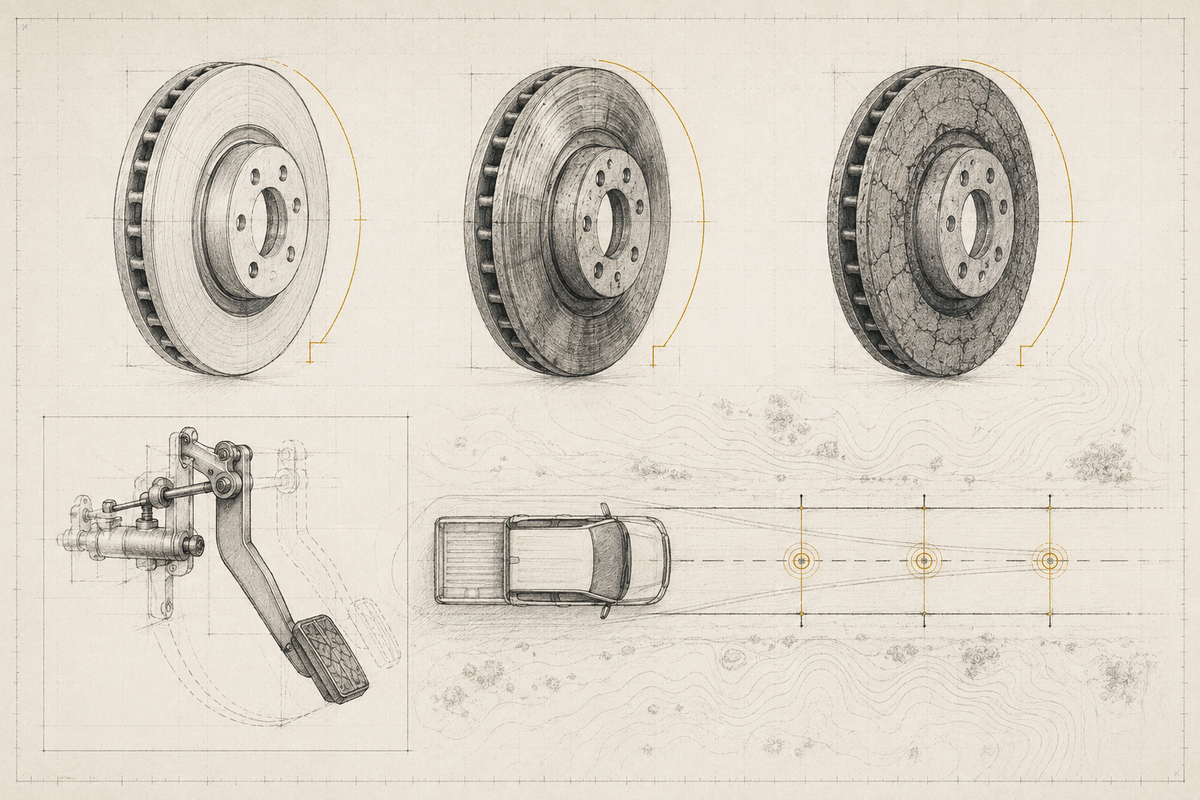 Brake Fade, Pedal Feel and Stopping Distance Are Not the Same Thing