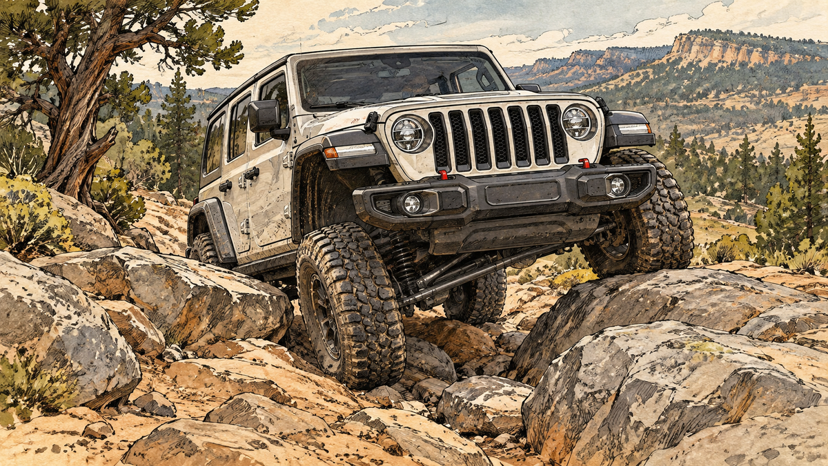 The Moment a Wrangler Stops Fighting the Trail