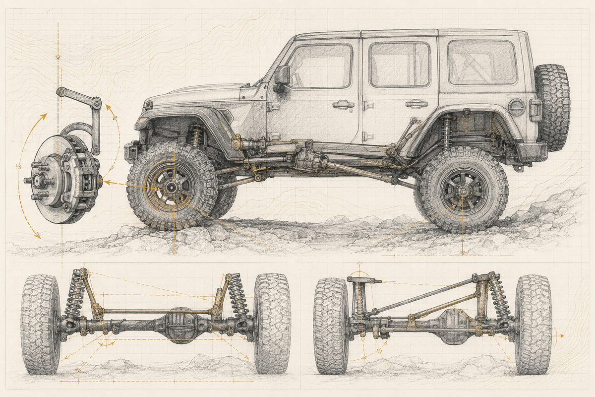 What Bigger Tires and Lift Change on a Wrangler