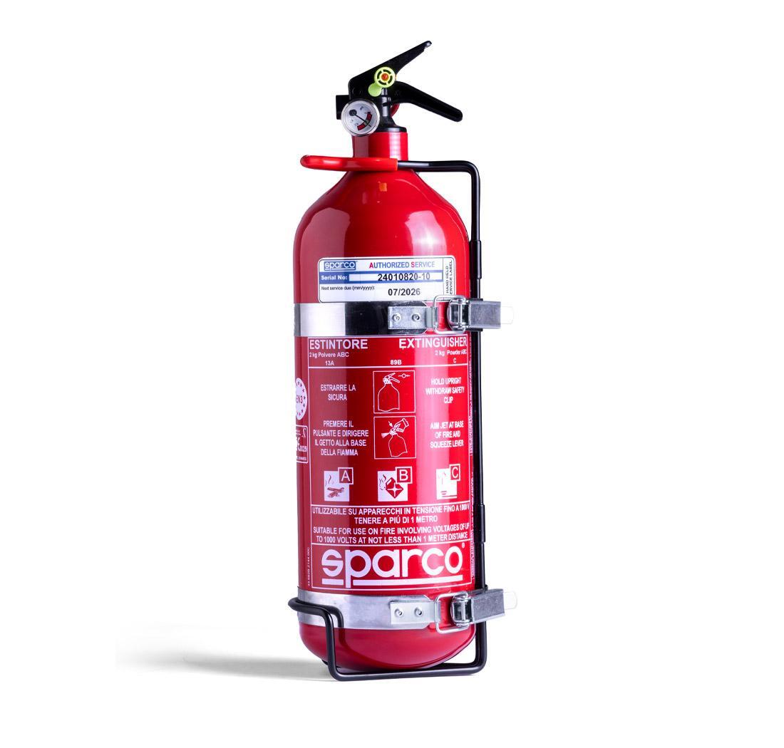 Sparco 2 Liter Handheld Steel Extinguisher - view 1