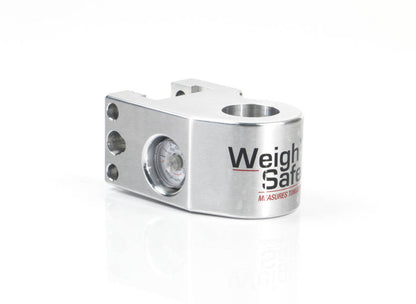 Weigh Safe 4in Drop Hitch w/Built-in Scale & 2in Shank (10K/12.5K GTWR) w/WS05 - Aluminum - view 2