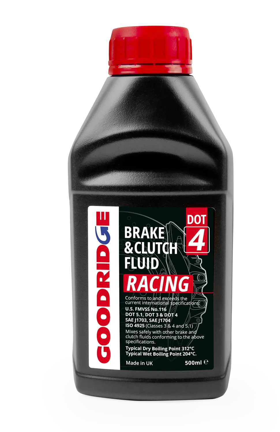 Goodridge 500ML Racing Dot 4 Brake Fluid - Single - view 1