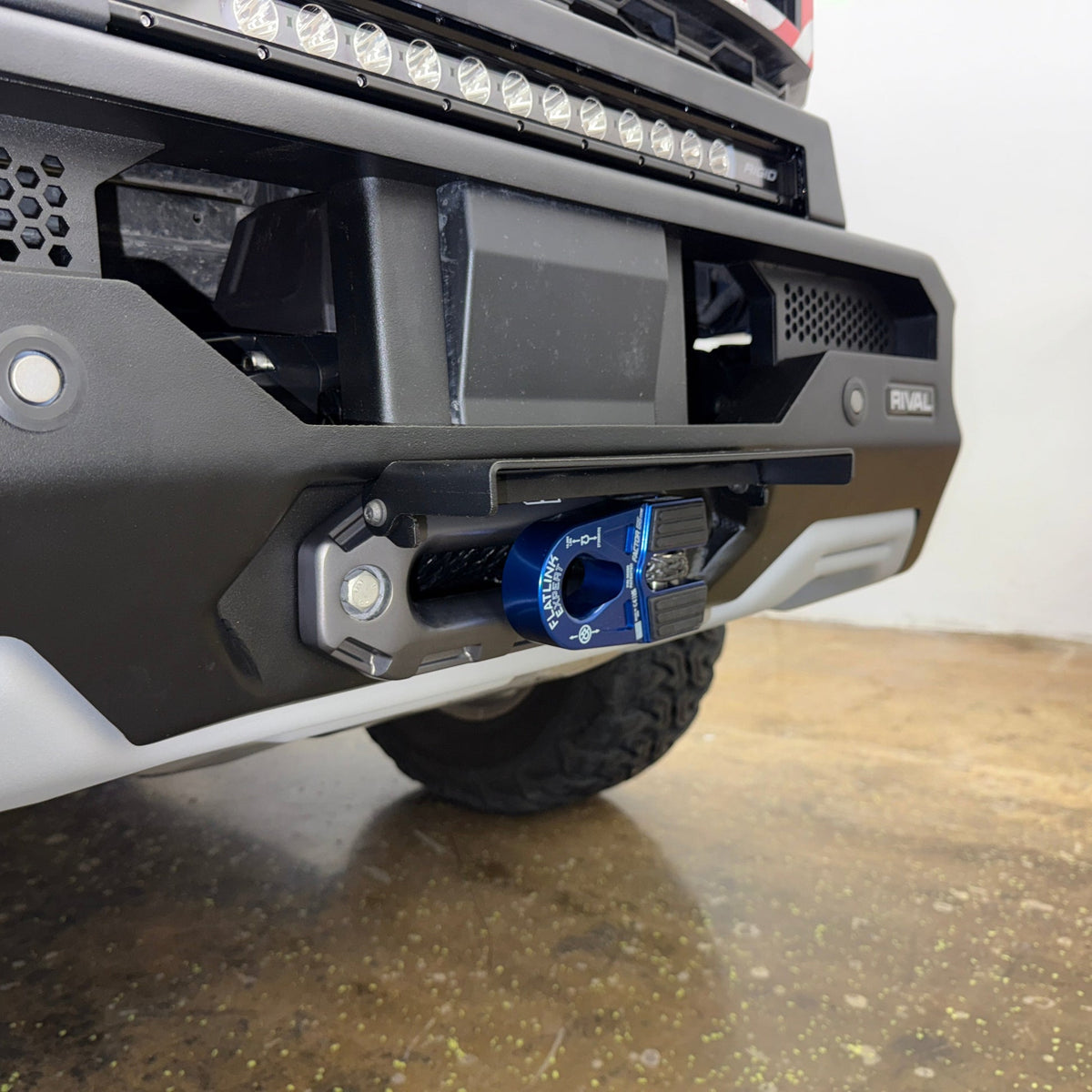 RIVAL Aluminum Front Bumper with Winch Mount & Recovery Points | 2024-2026 Ranger Raptor