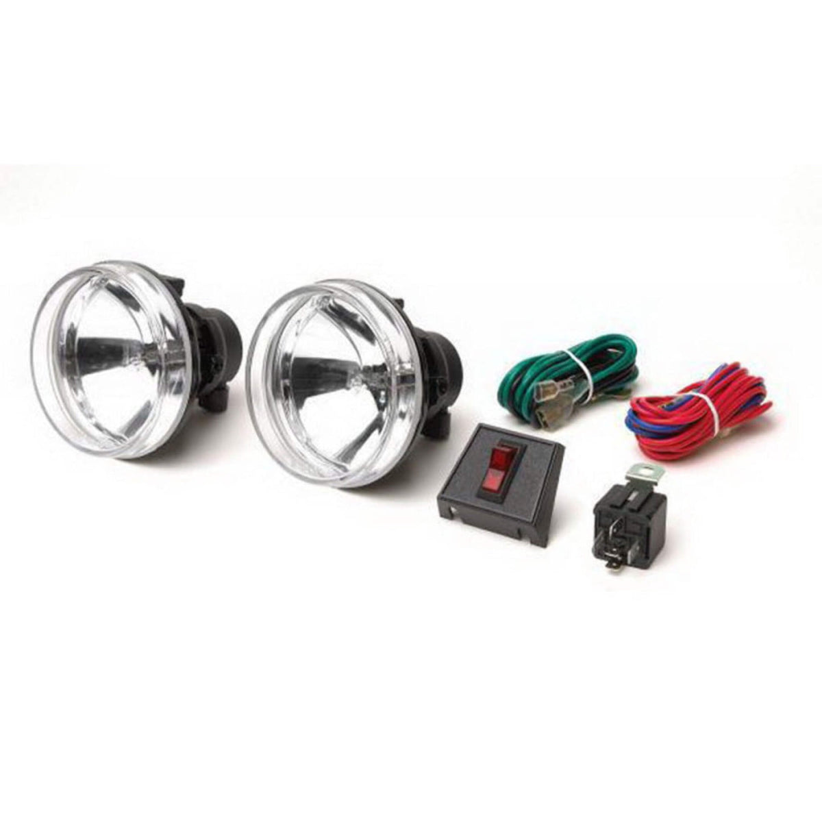 Rampage 1999-2019 Universal Fog Lamp Kit Recovery Bumper - Clear