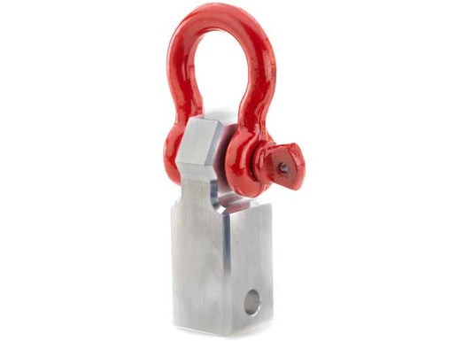 Weigh Safe Towing Recovery - Red Hard Shackle Hitch w/Aluminum Body - view 1
