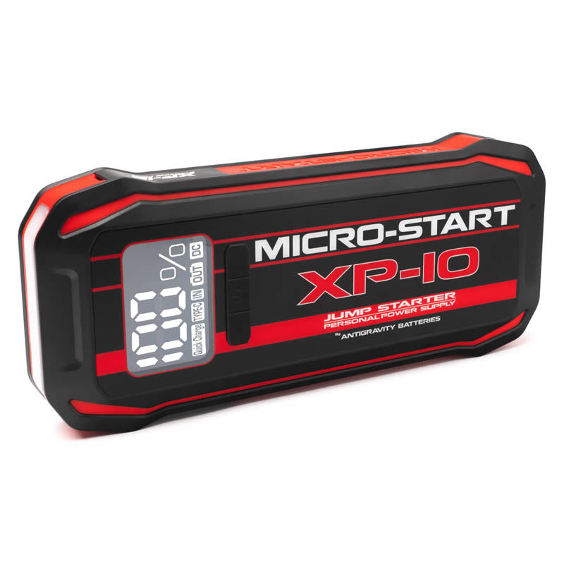 Antigravity XP-10 Gen 2 jump starter features and controls