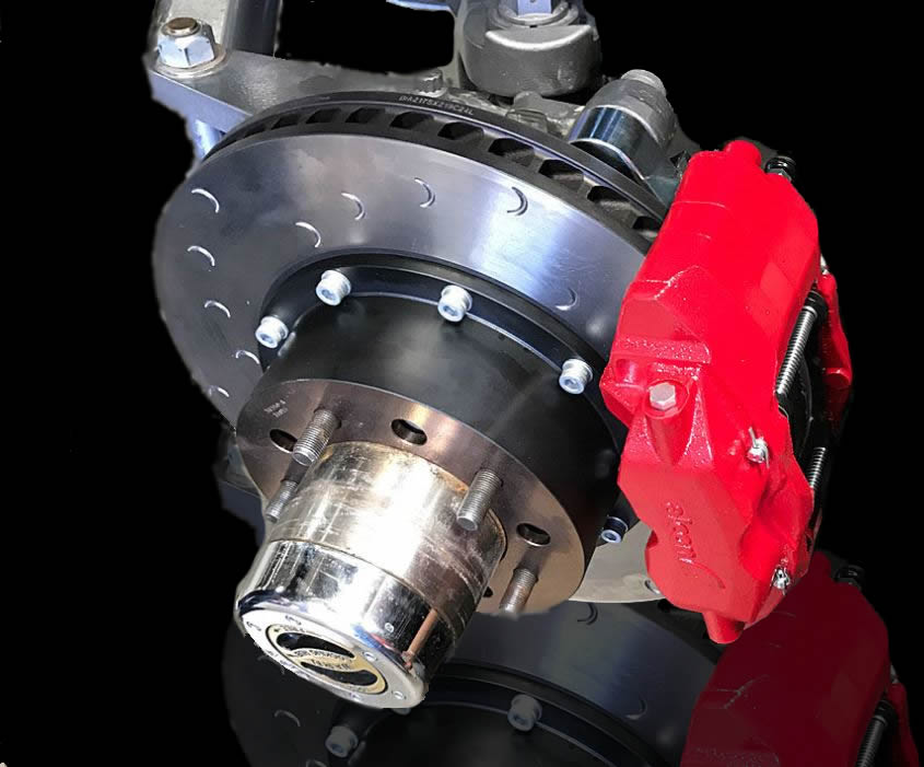 Alcon Brakes heavy duty truck brakes front fits Jeep Jk Wrangler