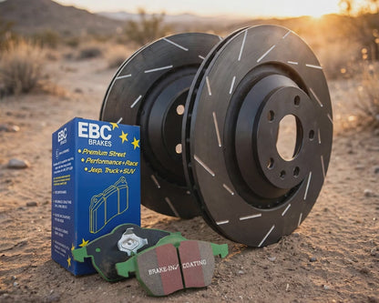 EBC S2 Rear Brake Kit – Greenstuff 2000 + USR Rotors | 2017-2021 Ford F-150