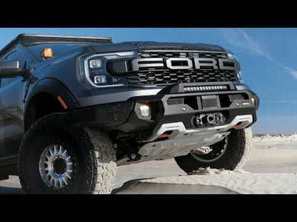 RIVAL Aluminum Front Bumper with Winch Mount & Recovery Points | 2024-2026 Ranger Raptor