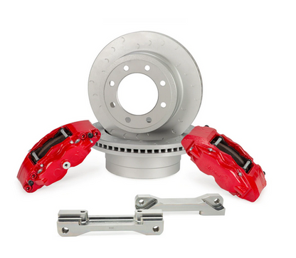 Alcon Brakes heavy duty truck brakes rear part F250 fits 2017 Ford Super Duty F250 F350 Big