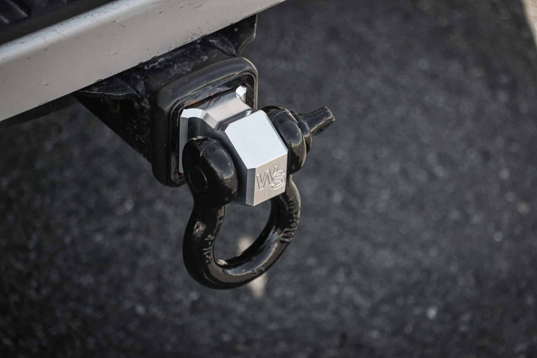 Weigh Safe Towing Recovery - Red Hard Shackle Hitch w/Aluminum Body - view 2