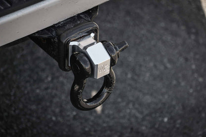 Weigh Safe Towing Recovery - Red Hard Shackle Hitch w/Aluminum Body - view 2